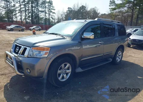 2015 Nissan Armada Sv from USA, damaged, VIN 5N1BA0ND0FN601918